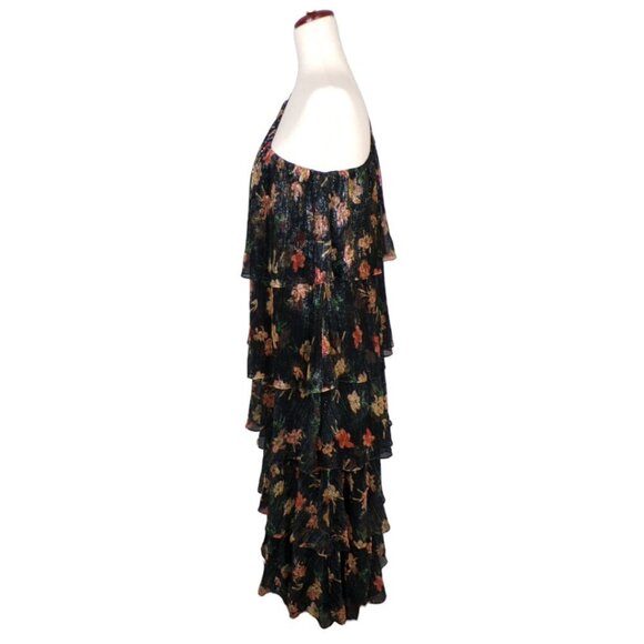 House of Harlow 1960 x Revolve Collins Dress in Noir Floral Multi. XS #990 - Picture 2 of 13